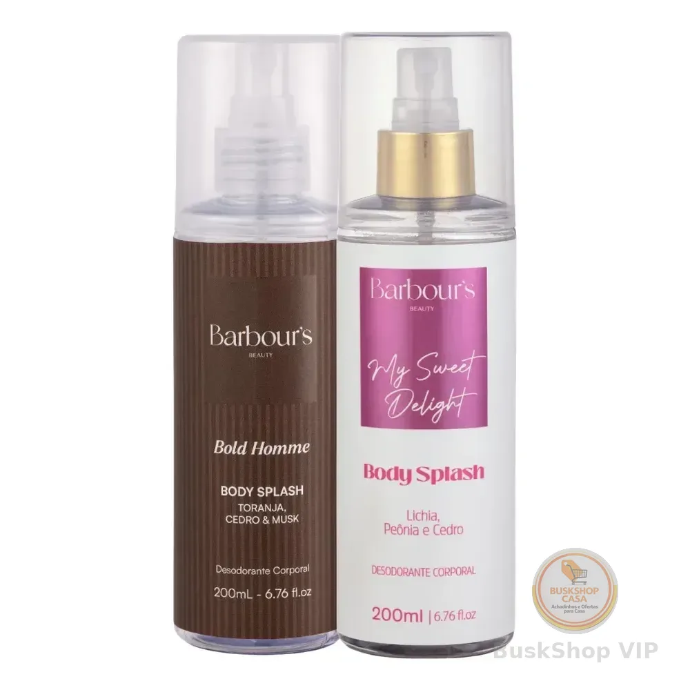 Casal Body Splash Bold Homme E My Sweet Delight Barbour