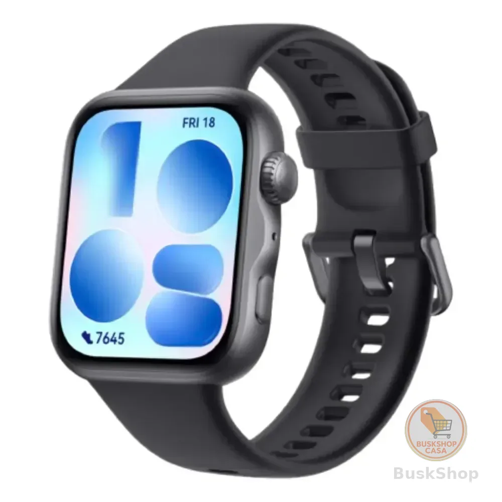 Smartwatch Huawei Watch Fit 5 Amoled De 182  Design Leve Mini Treino Bateria Com Até 10 Dias 64 Gb Gerenciamento... Prateado Esportivo