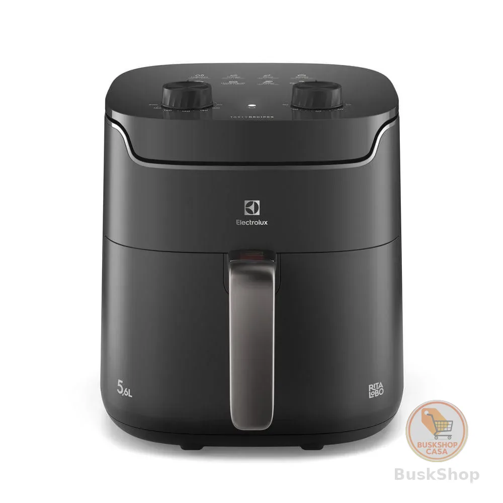 Air Fryer Electrolux por Rita Lobo 5,6L Cinza Efficient Economia de Energia 1400W (EAF40)