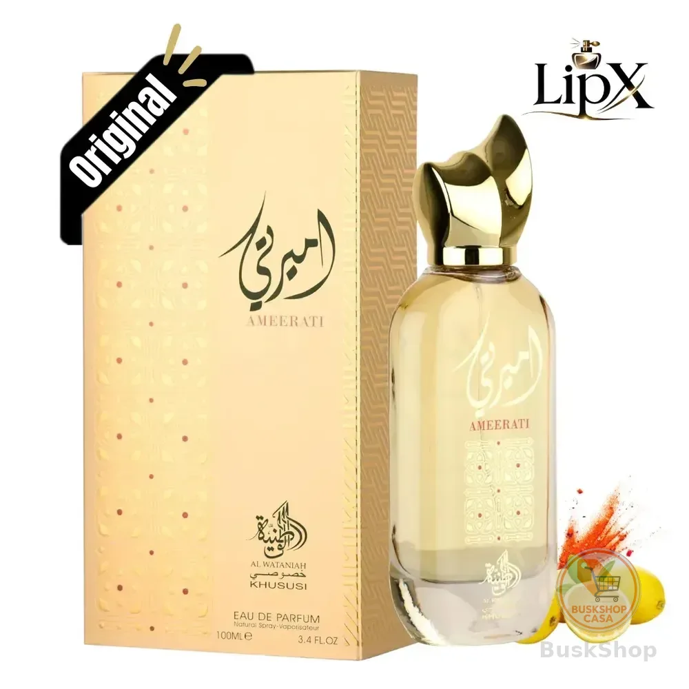 Perfume Árabe Ameerati Feminino Eau De Parfum 100 Ml Com Nf Lipx
