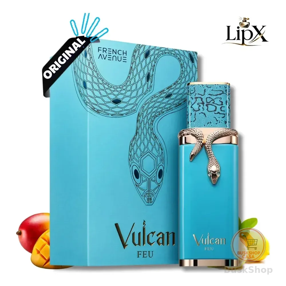 Perfume Árabe Eau De Parfum French Avenue Vulcan Feu 100ml Cítrico Frutado