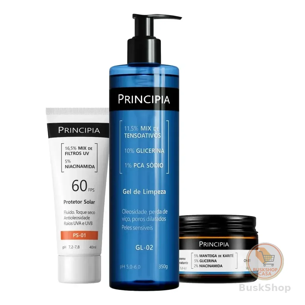 Principia Kit Completo Para Pele Sensível Com Fps 60