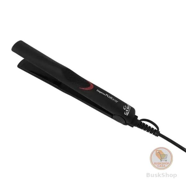 Prancha de Cabelo Chapinha Gama Italy Eleganza Plus Preta Bivolt Ceramic Ion