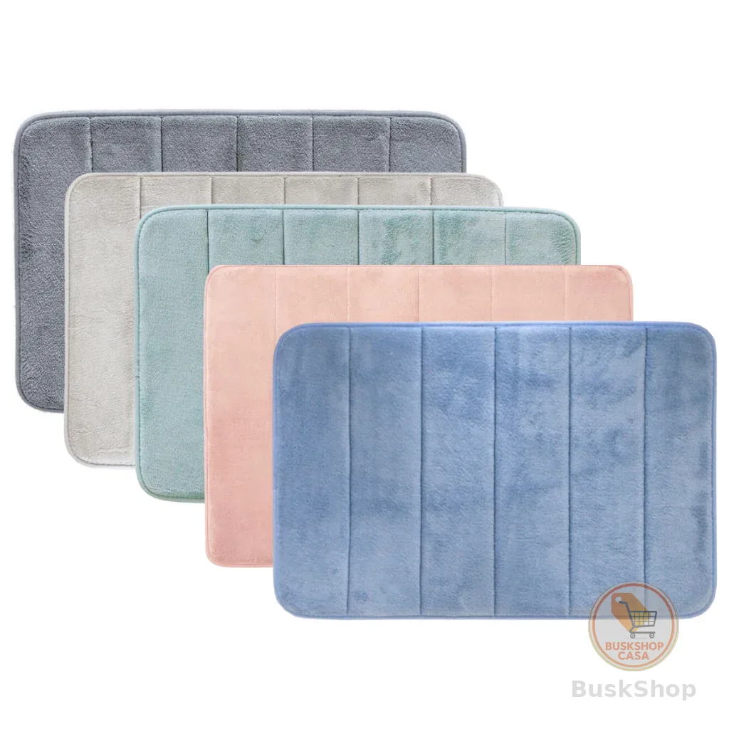 Tapete De Banheiro Macio Antiderrapante Secagem Rápida Supersoft - CAMESA
