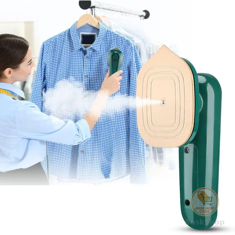 Mini Máquina Portátil Ferro De Passar Roupa Vapor P/ Viagem