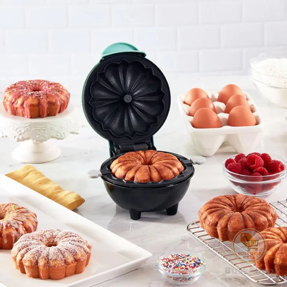 Mini Máquina de Assar Bolo Elétrica Antiaderente Quiche/De Forno/Eggette Maker Mini Ferro 110V