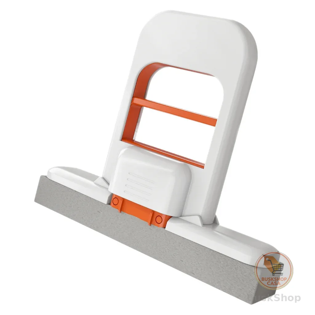 Mini Mop Dobrável de PVA para Mesa e Uso Interno com Esponja Absorvente para Limpeza Úmida e Seca