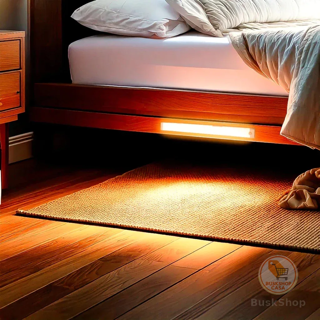 10/30/50cm Smart Luminária Inteligente Ultra LED com sensor de movimento sem fio Recarregável USB para Baixo do Armário