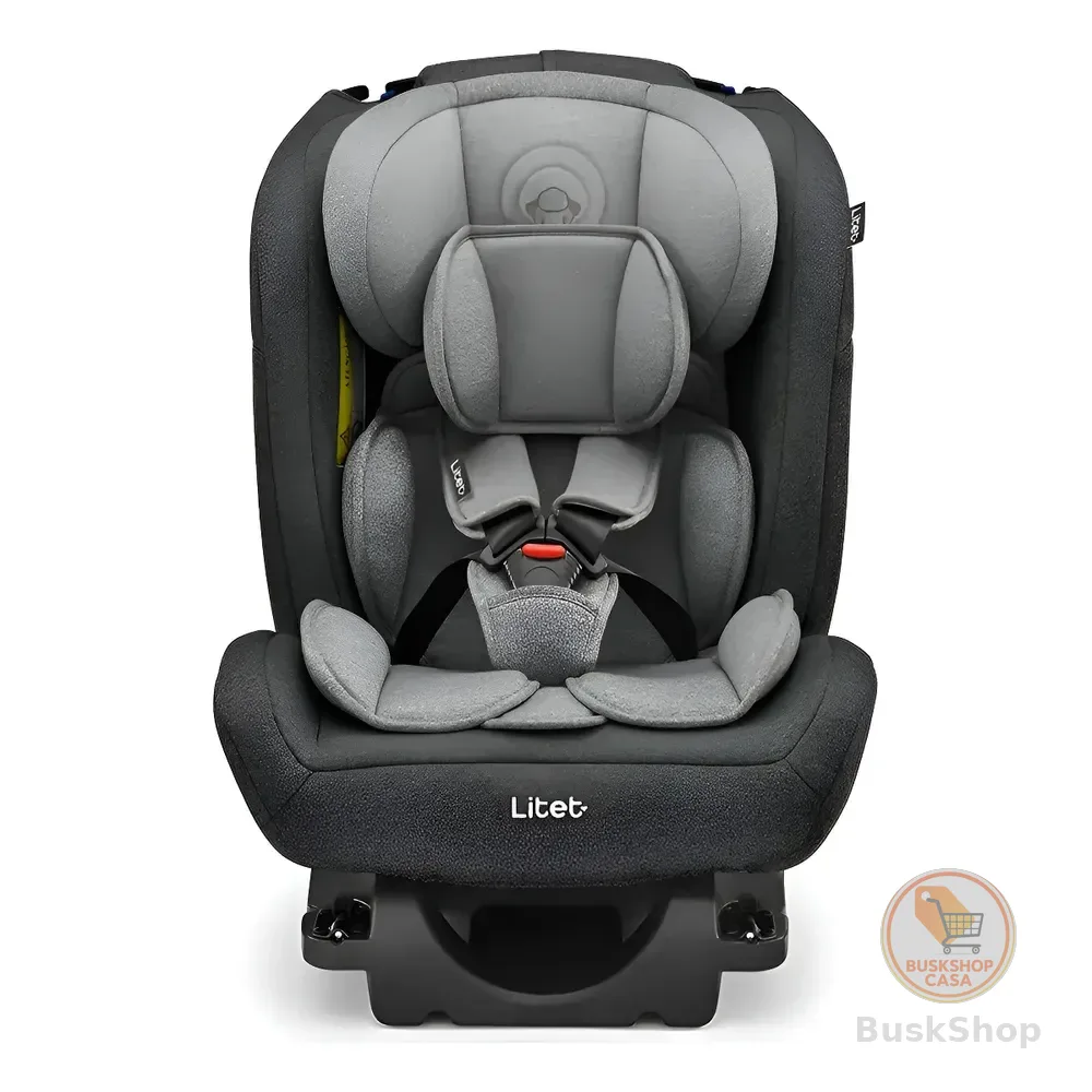 Cadeira De Carro All Stages 2.0 Isofix 0-36kgs Cinza Litet