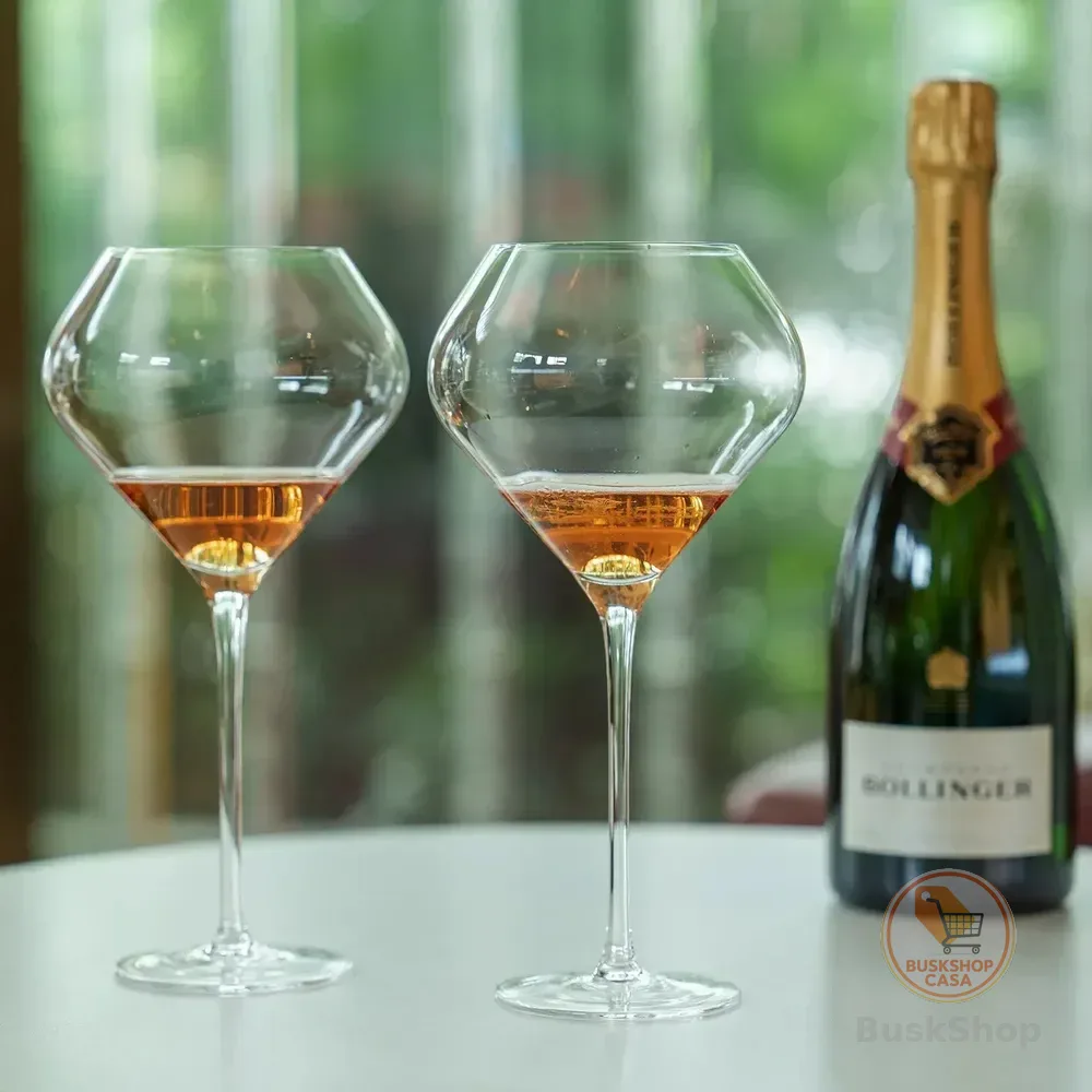 Kit Com 2 Taças Para Vinho Em Cristal Massimo 740ml Artevino