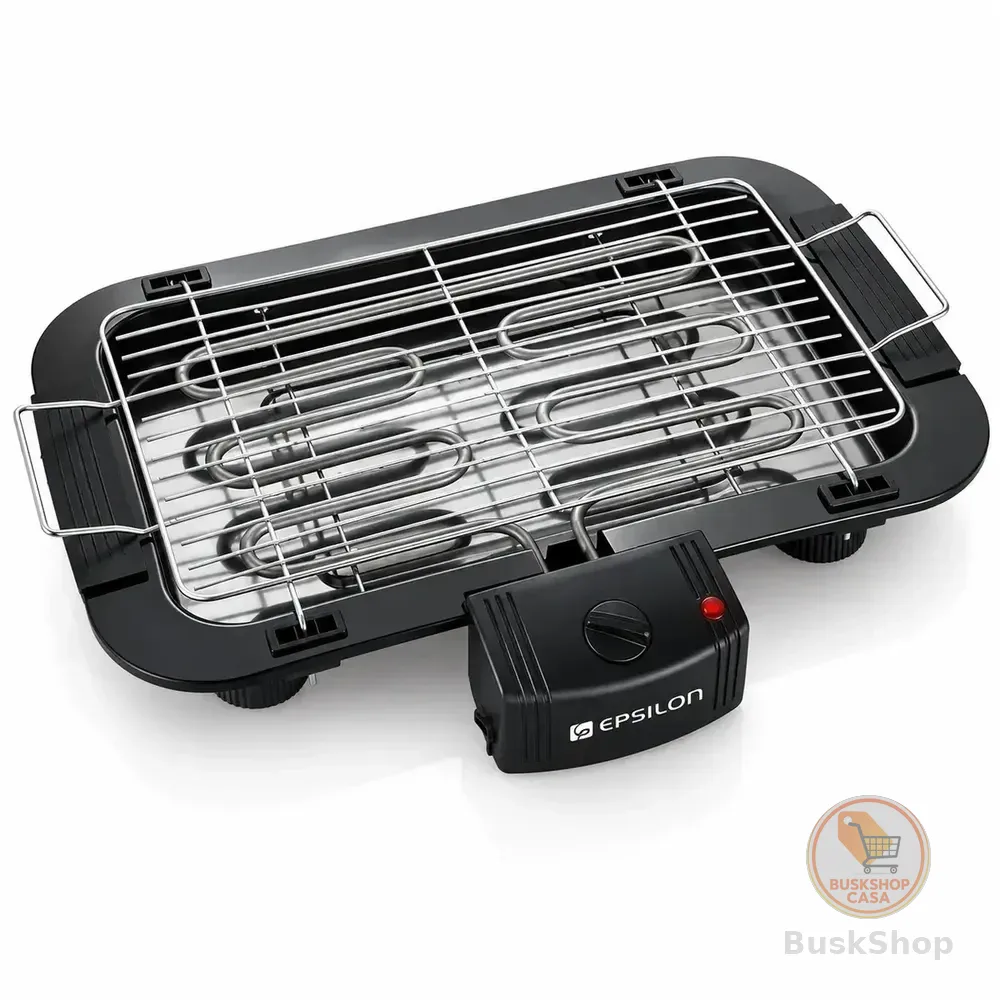 Churrasqueira Elétrica De Mesa Grelha Removível Eps-3091 Preto 127v
