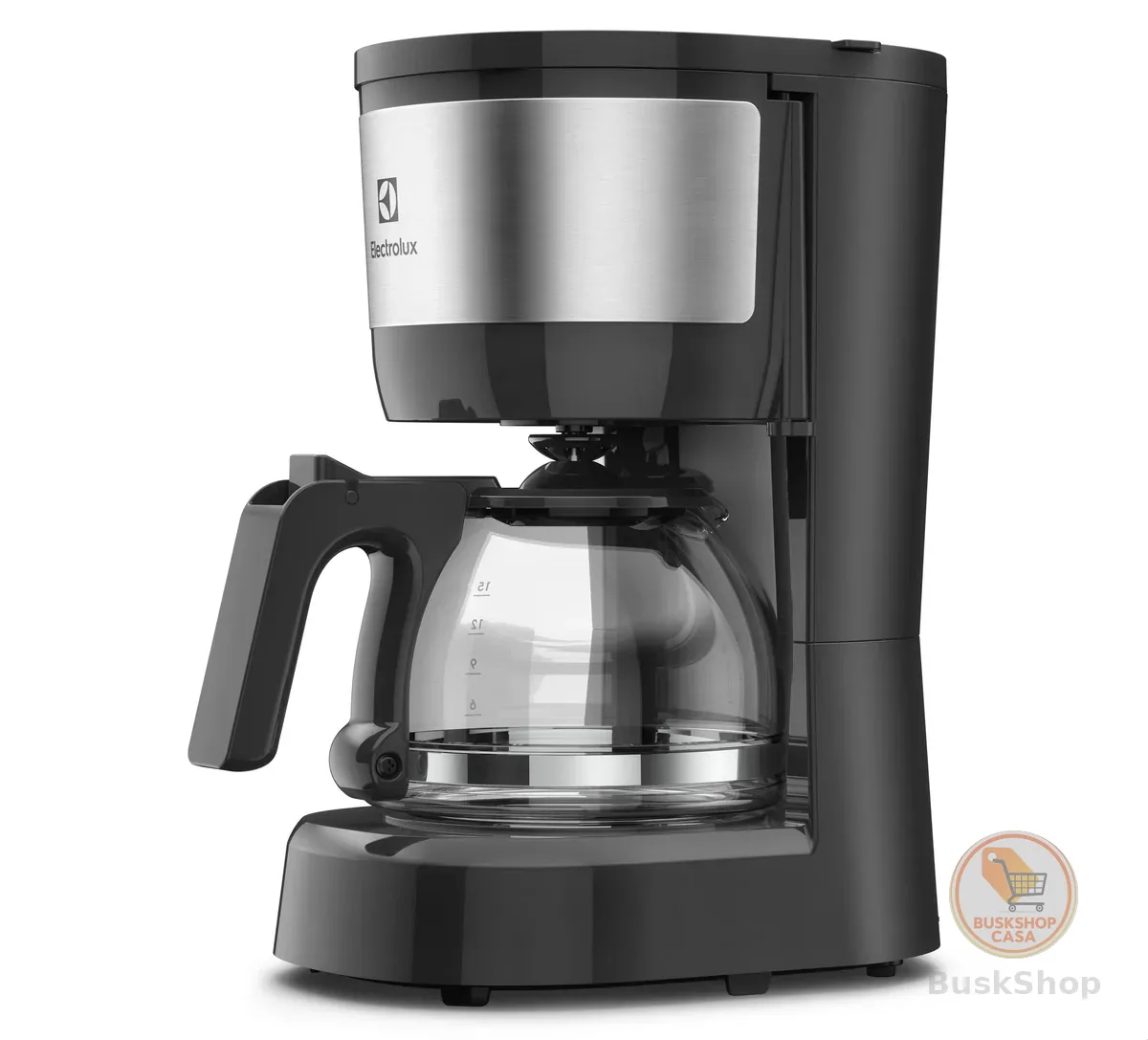 Electrolux Cafeteira Elétrica Inox filtro permanente removivel corta pingos capacidade 600ml 15 xicaras função manter aquecido sistema ECM10 127v