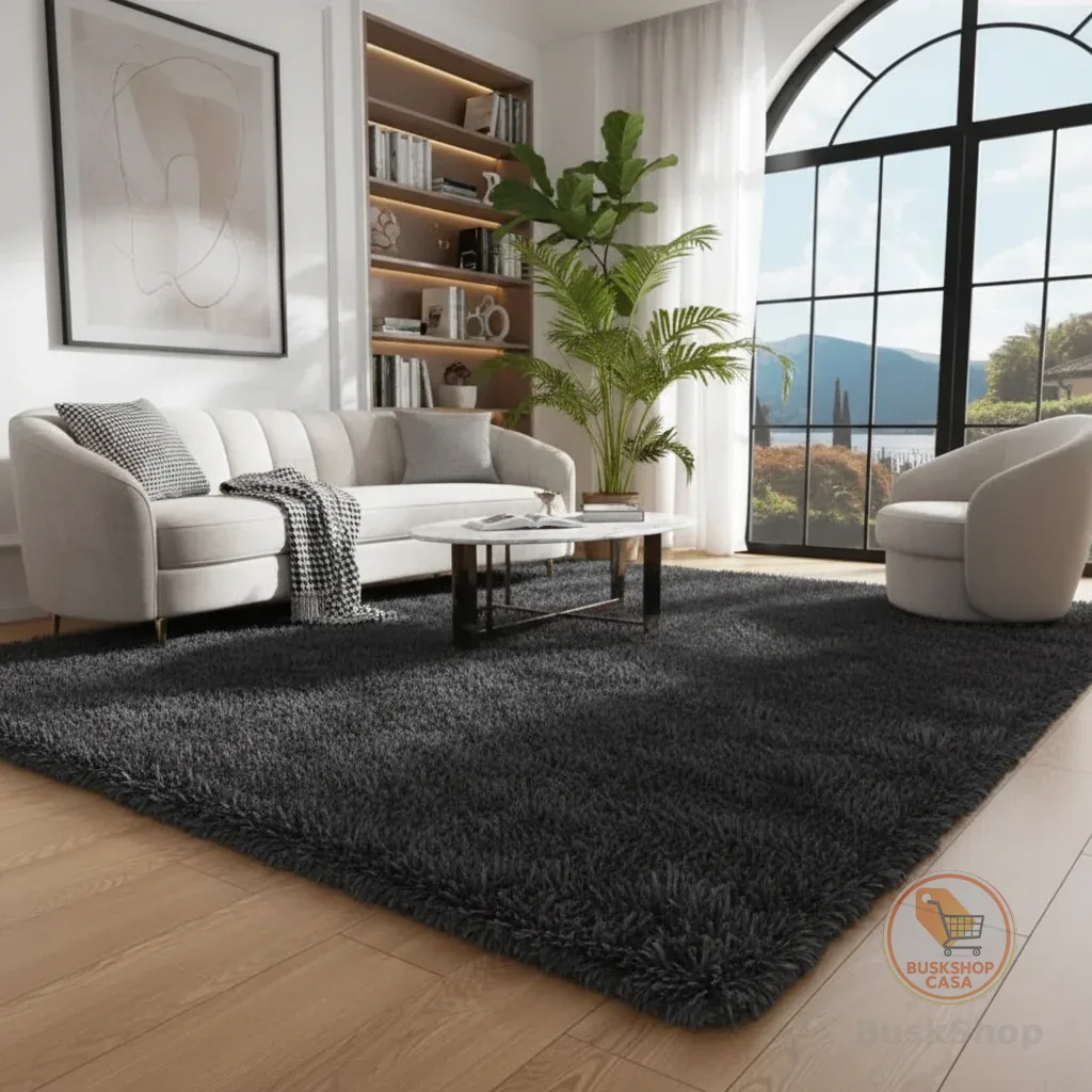 Tapete 2,00x1,50 Sala Peludo Felpudo Marrata Tex Black Friday