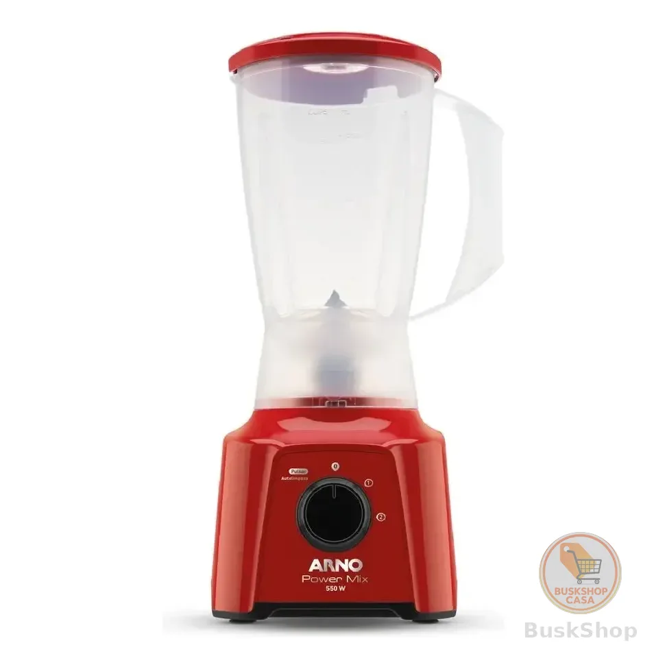 Liquidificador Arno Power Mix Lq11 1,25l 500w Verm Cor Vermelho 127v
