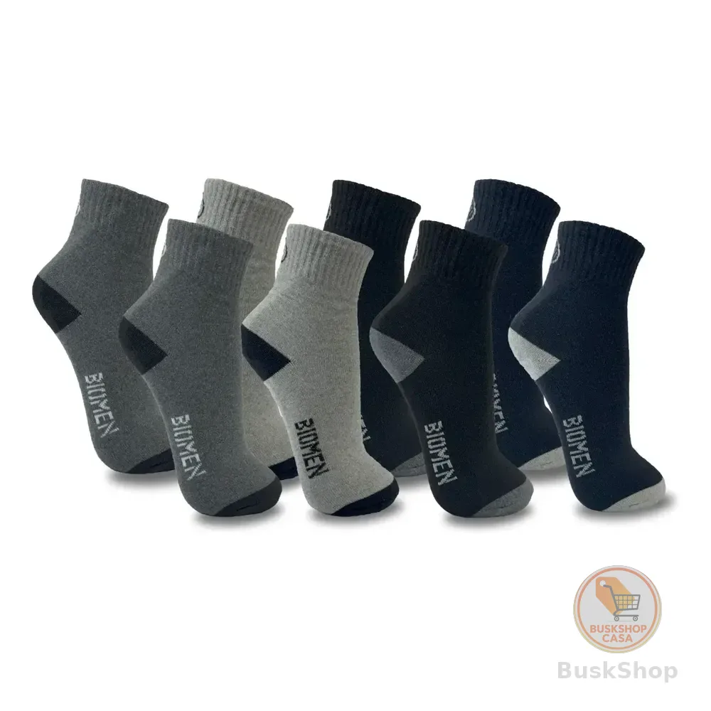 Kit 12 Pares Meia Masculina Cano Longo Conforto Preto Cinza Azul Marinho E Cinza Claro Liso 37-43