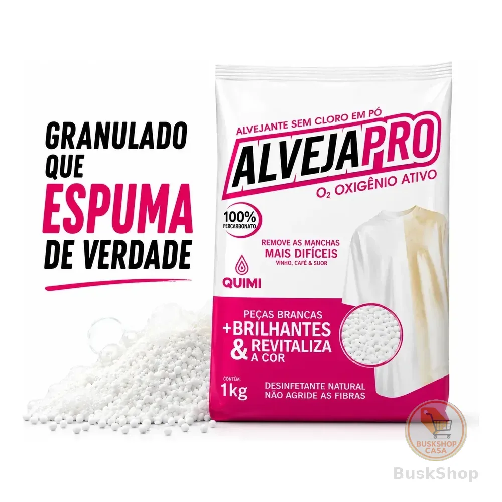 Percarbonato De Sódio 100% Puro Tira Manchas - Alvejapro 1kg