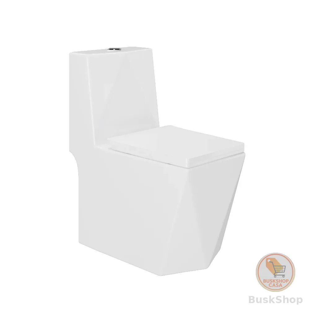 Vaso Sanitário Monobloco Cerâmica Modelo Diamante - VAB0005 Tubrax