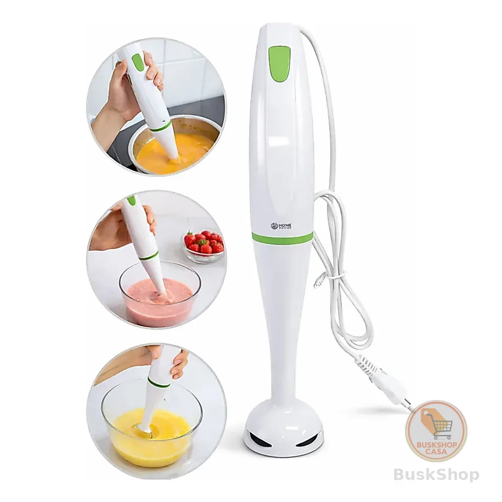 Mixer Elétrico Potente Liquidifciador de Mão Para Vitaminas Batidas Tritura Alimentos Cozinha 110V