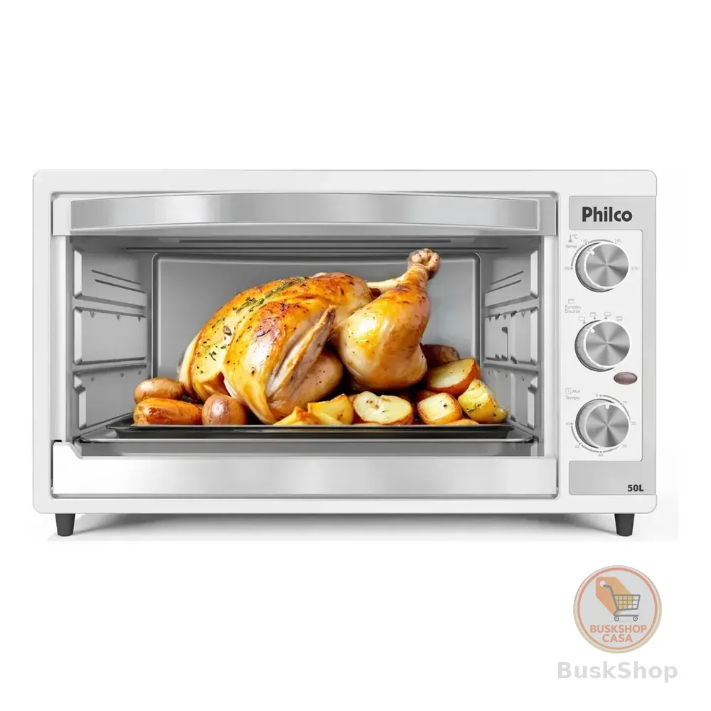 Forno Elétrico Philco 50l Branco Dupla Resistência Pfe52b 220v