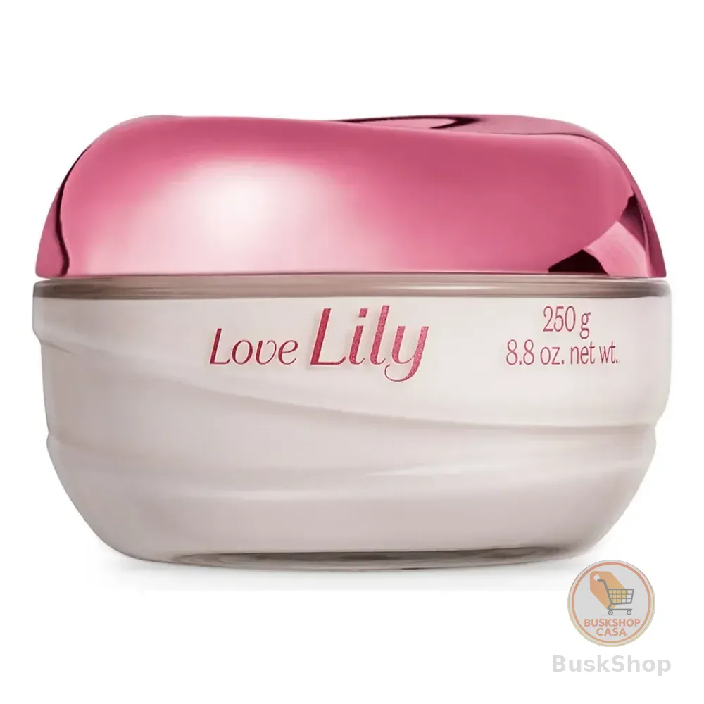 Love Lily Creme Acetinado Desodorante Hidrantante Corporal Tipo De Embalagem Pote Fragrância Love Lily