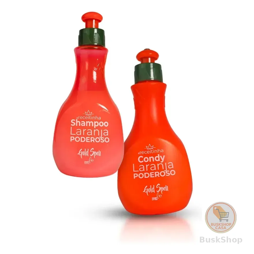 Shampoo + Condicionador Poderoso 200ml Cada - Original Gold