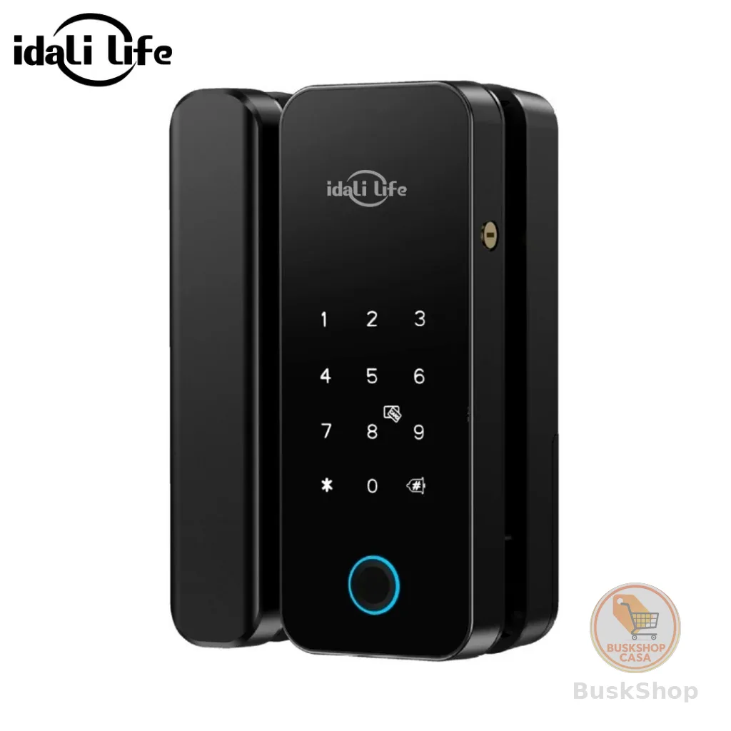 Fechadura De Porta Inteligente WiFi Resistente A Água Eletrônica De Impressão Digital Para De madeira IDALI LIFE
