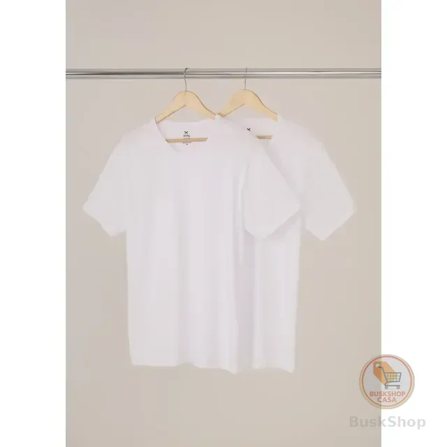 Kit Com 2 Camisetas Masculinas Básicas Slim Hering