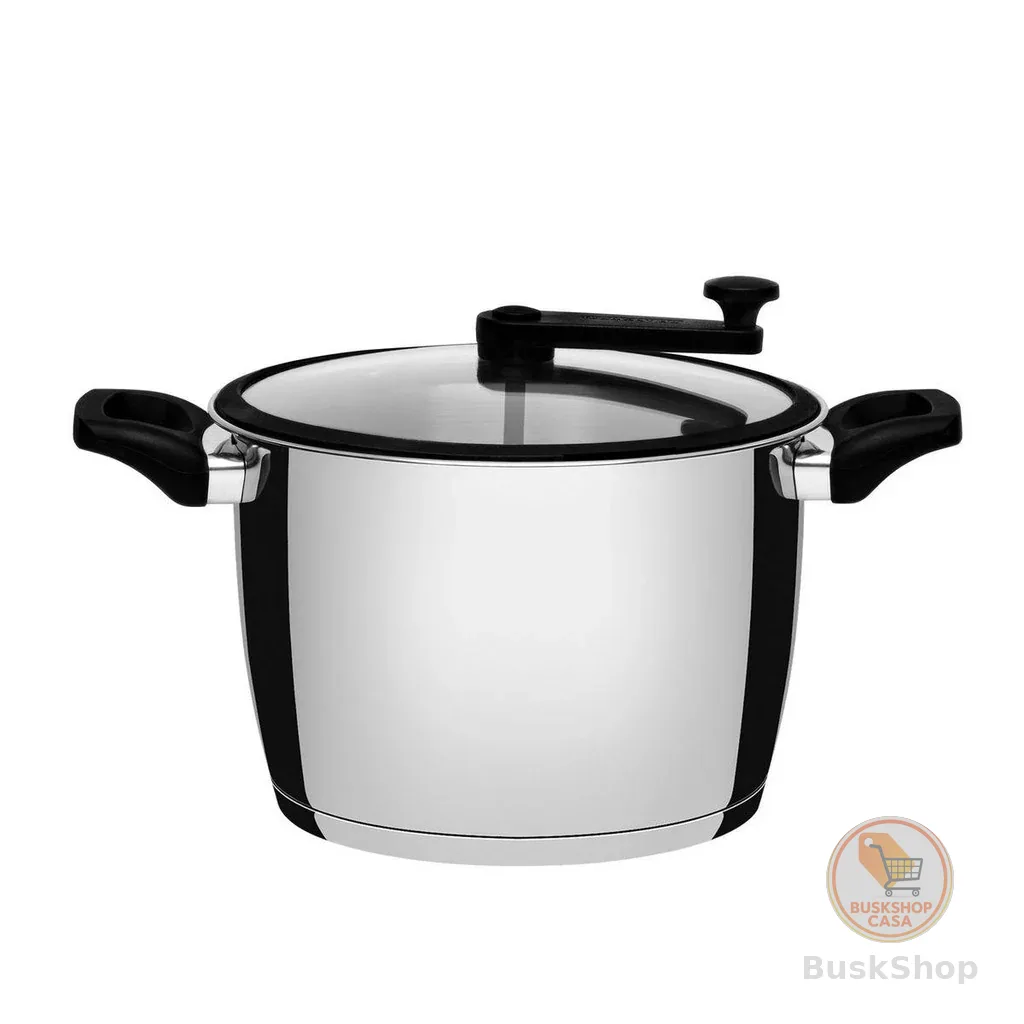Pipoqueira Aço Inox Fundo Triplo Indução Allegra Tramontina