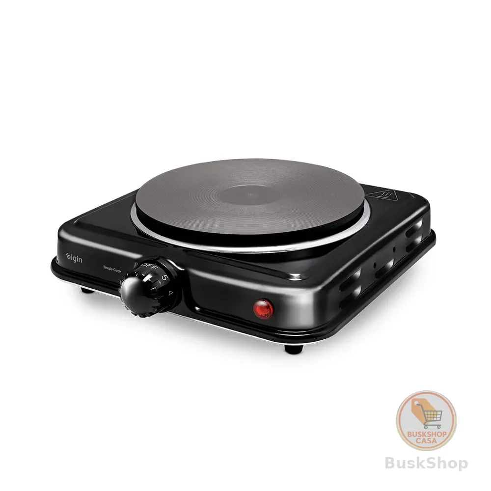 Fogão Elétrico Portátil Cooktop Elgin Single Cook 1 Boca - 220V