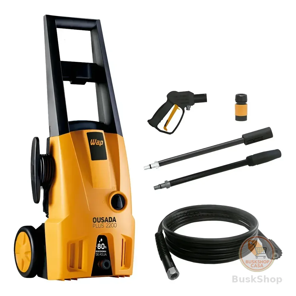 Lavadora De Alta Pressão Wap Ousada Plus 2200 1500w De Potência 1750 Psi Amarelo/preto 127v 60