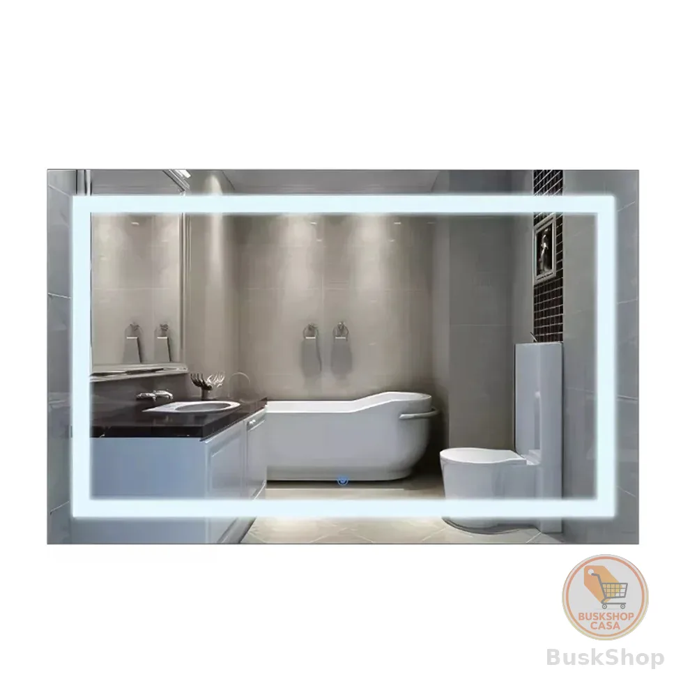 Espelho Grande 70x120 Com Iluminação Led Touch