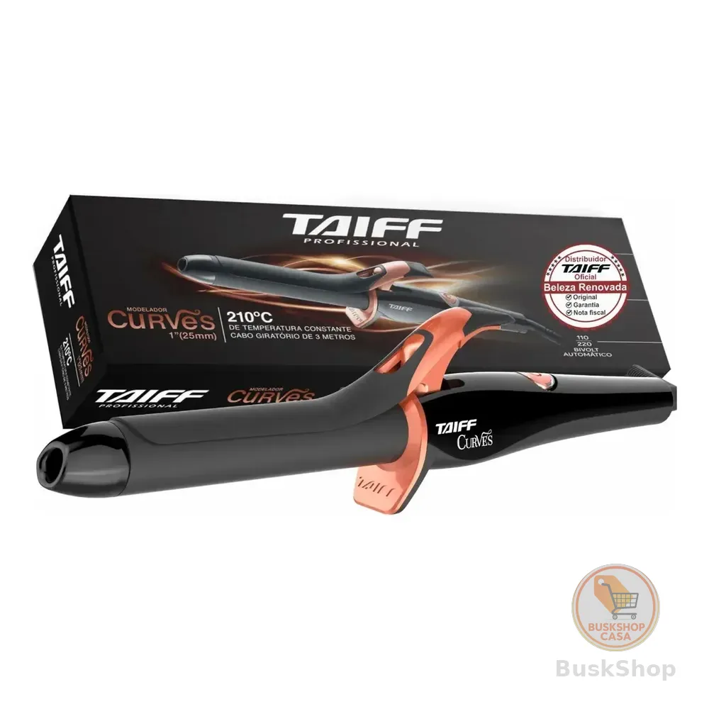 Modelador De Cachos De Barril Taiff Curves 2.5cm De Diâmetro 127/220v