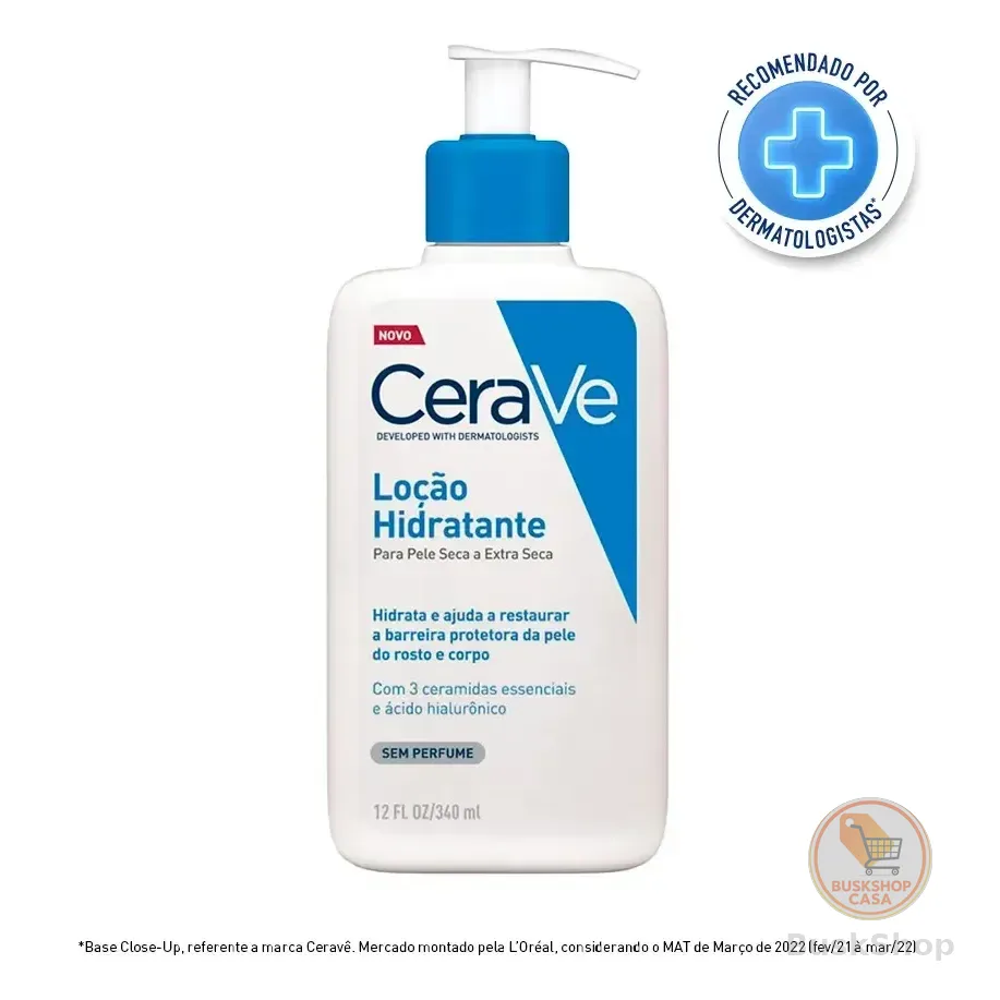 Loção Hidratante Para Pele Seca A Extra Seca 340ml Cerave Neutra