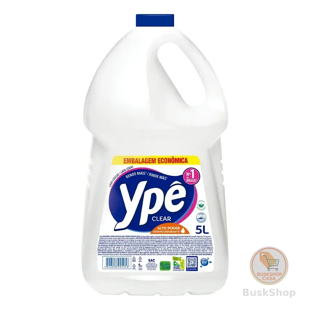 Detergente Ypê Clear 5 Litros