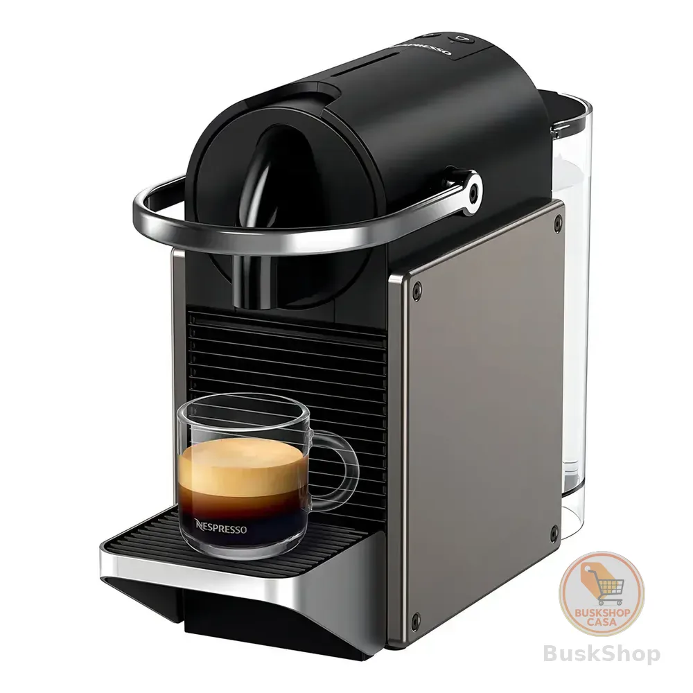 Cafeteira Nespresso Pixie Redesign Titânio Cinza 220v