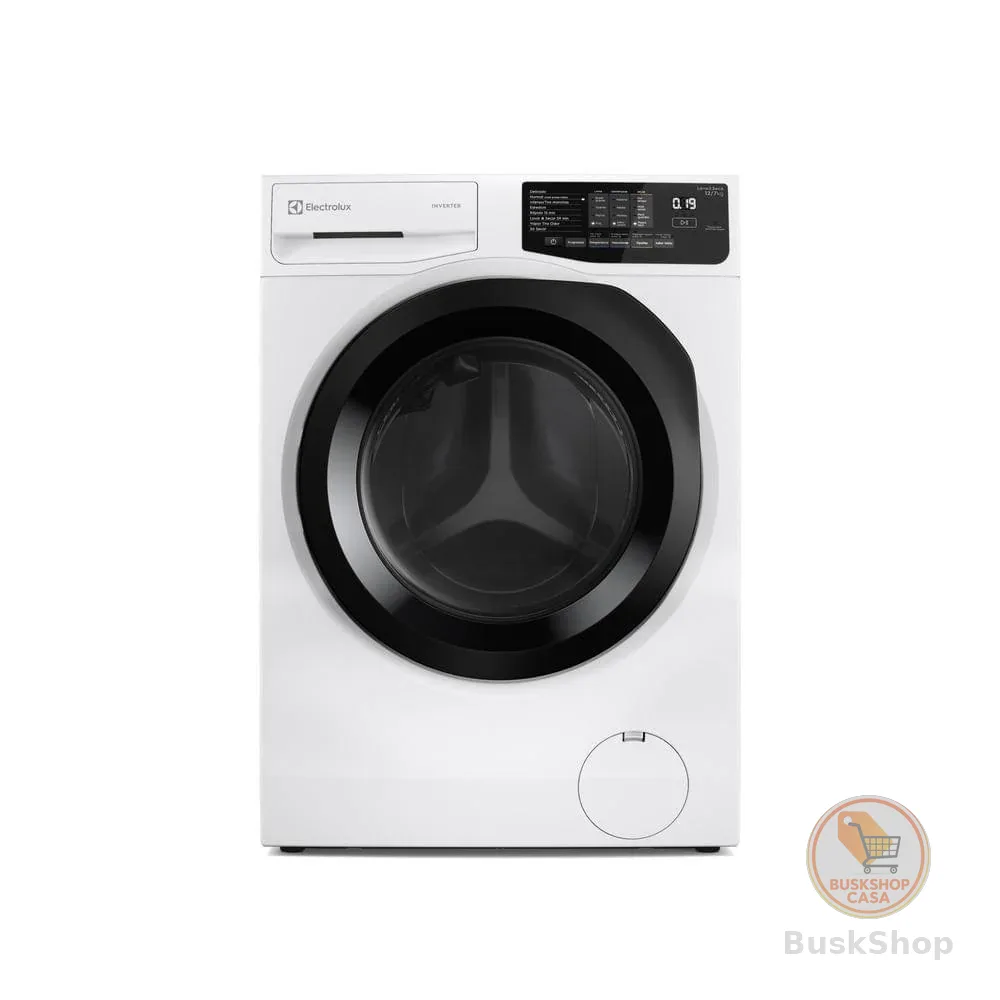 Lava e Seca Electrolux 12Kg Branca Inverter com Água Quente e Lavagem Inteligente (LSB12)