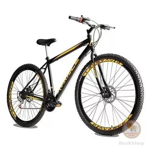 Bicicleta Bike avance MTb Aro 29 Urban Aço 21v Freio a Disco - Tam. 17