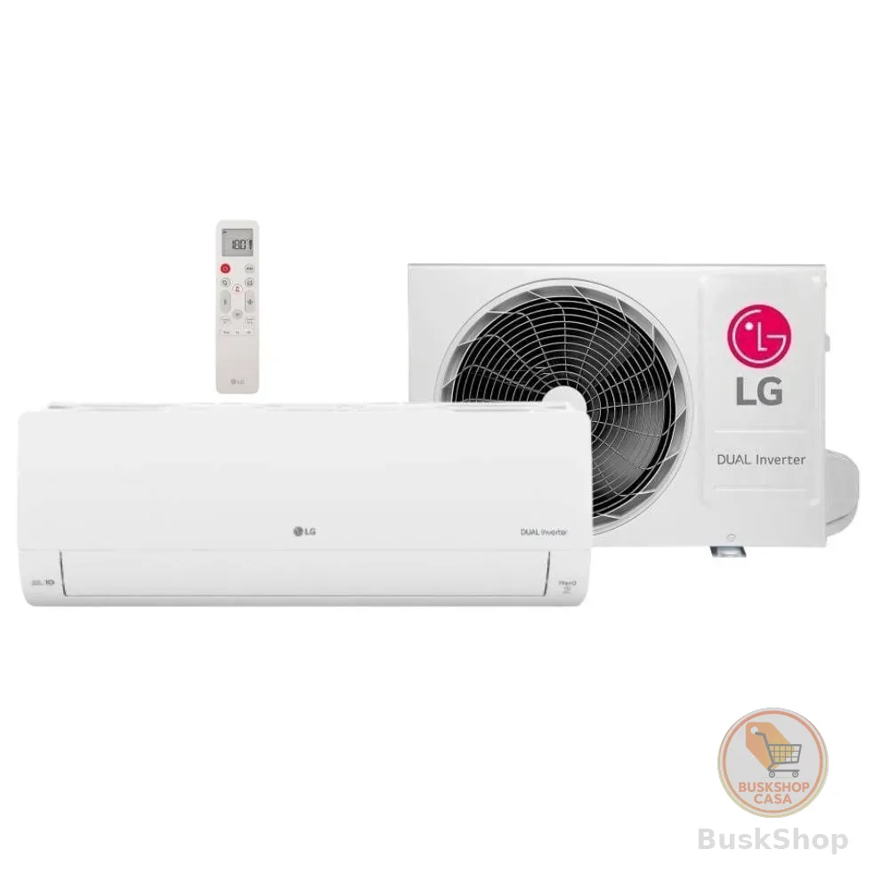 Ar Condicionado LG DUAL Inverter AI Voice 12000 BTUs Quente e Frio 220V S3-W12JA31D