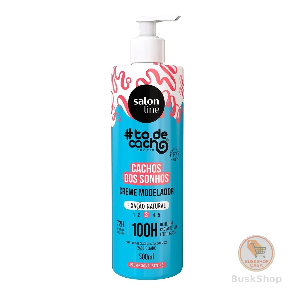 Creme Modelador Natural #todecacho Cachos dos Sonhos 500ml