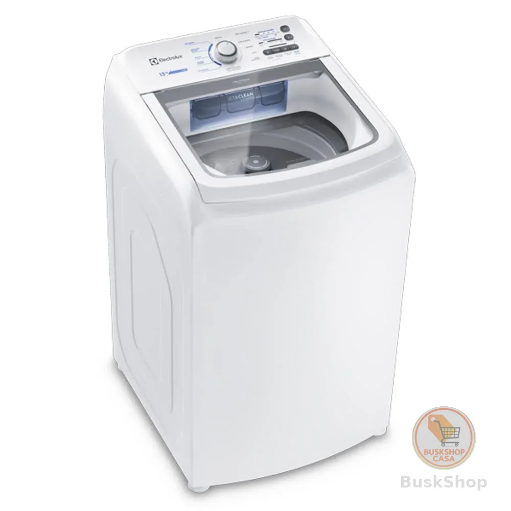 Máquina de Lavar Electrolux 13kg Branca Essential Care com Cesto Inox e Jet&Clean (LED13)