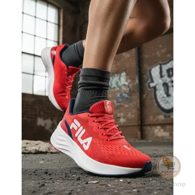 Tênis Fila Masculino Racer Comet 2 Esportivo Corrida Treino