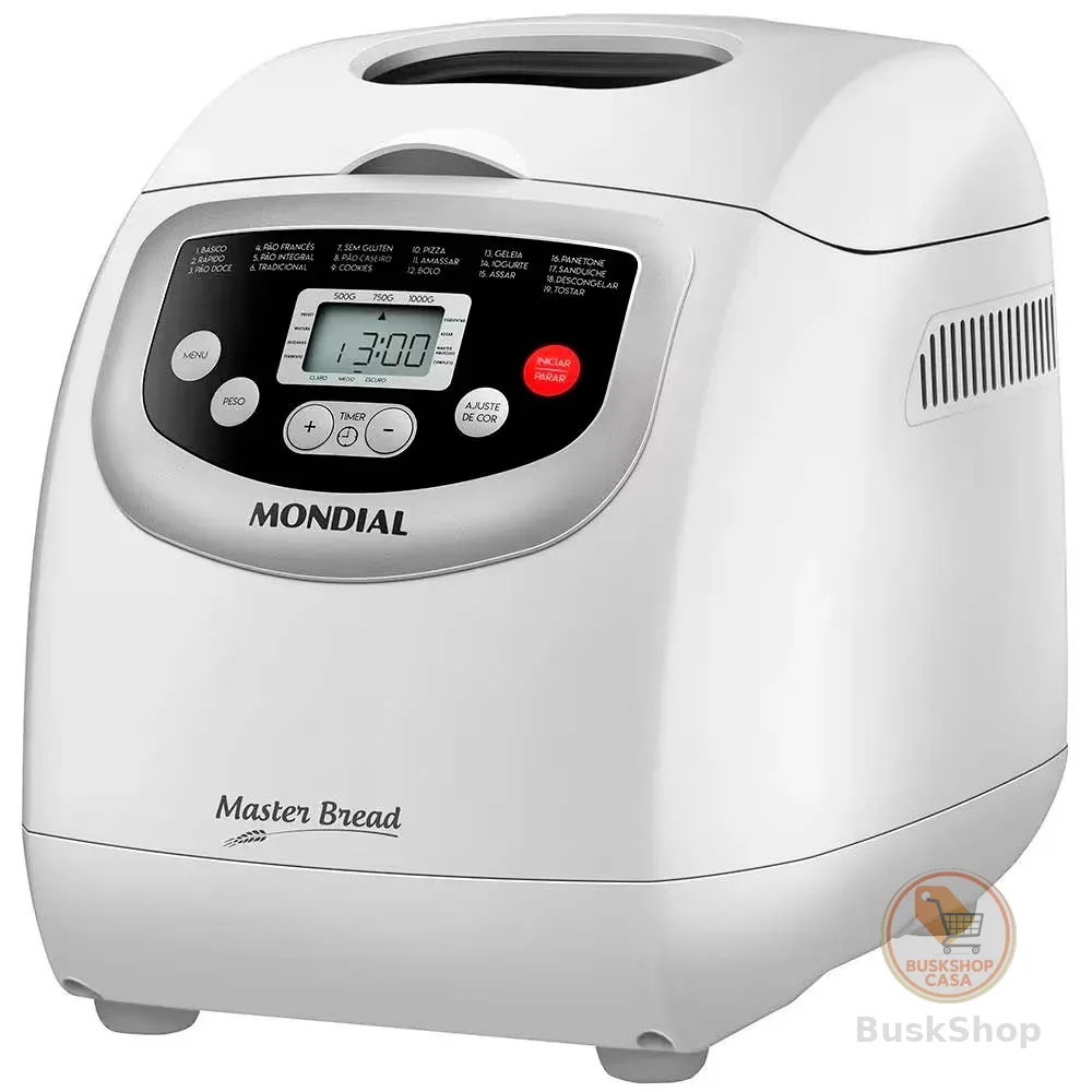 Panificadora Automática Master Bread NPF-54 com 19 Funções Mondial
