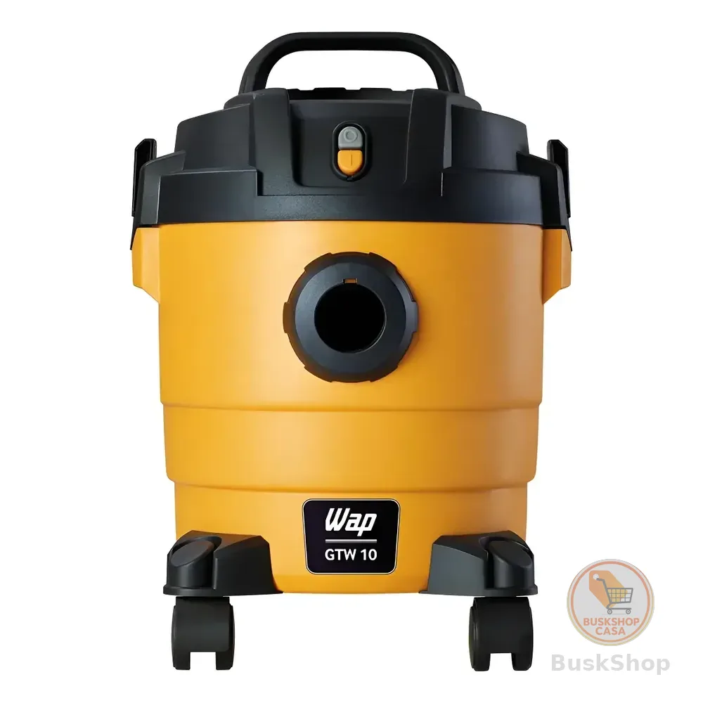 Aspirador Pó E Água Gtw10 10l 1400w Wap Preto Com Amarelo 110v