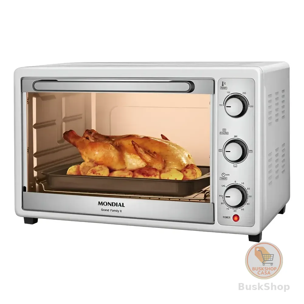 Forno Elétrico 52l Grand Family Ii Mondial Frn-52-w 220v Branco