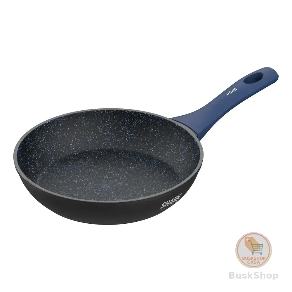 Panela Sauté Petit 20cm Ichef Home Polishop Shark Series Cor Azul