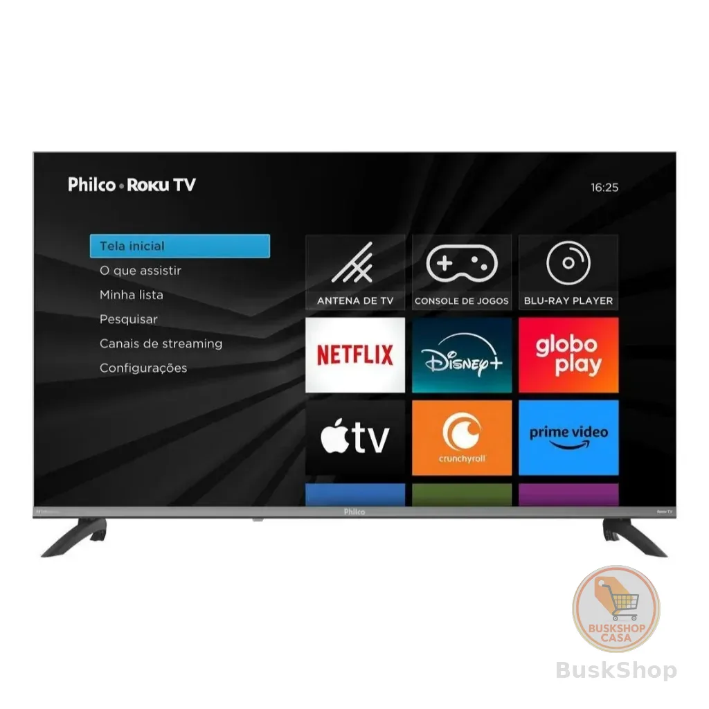 Smart TV 40” P40CRA Philco Full HD Wi-Fi HDMI USB Conversor Digital