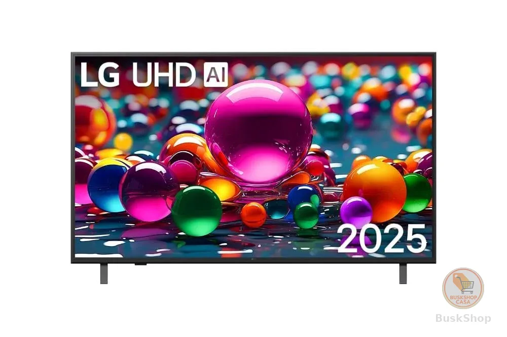 Smart TV LG UHD AI UA75 50 polegadas HDR10 Pro Processador α7 AI Ger 8 webOS 25
