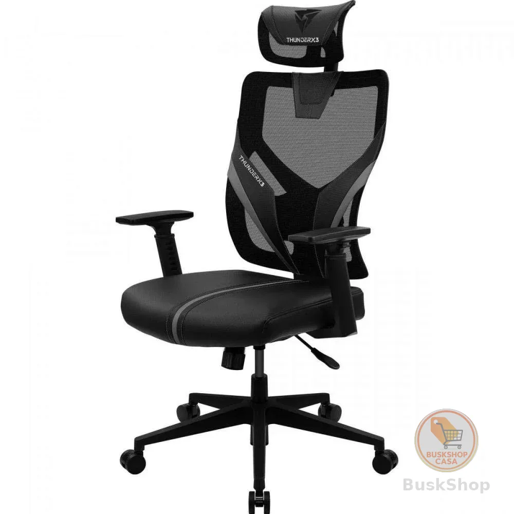 ThunderX3, Cadeira Ergonomic, YAMA1BK, Preto