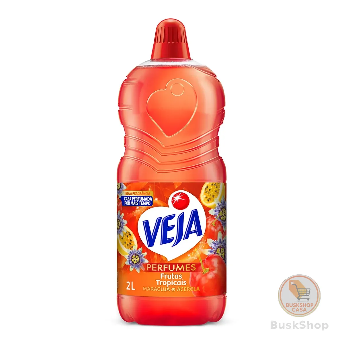 Limpador Perfumado Veja Tulipa da Holanda - 2L, Veja, Coral