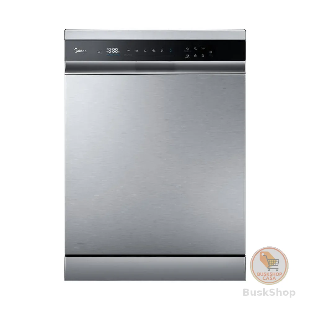 Lava Louças Midea 16 Serviços MDWEF1633GSS1 Inox 110V